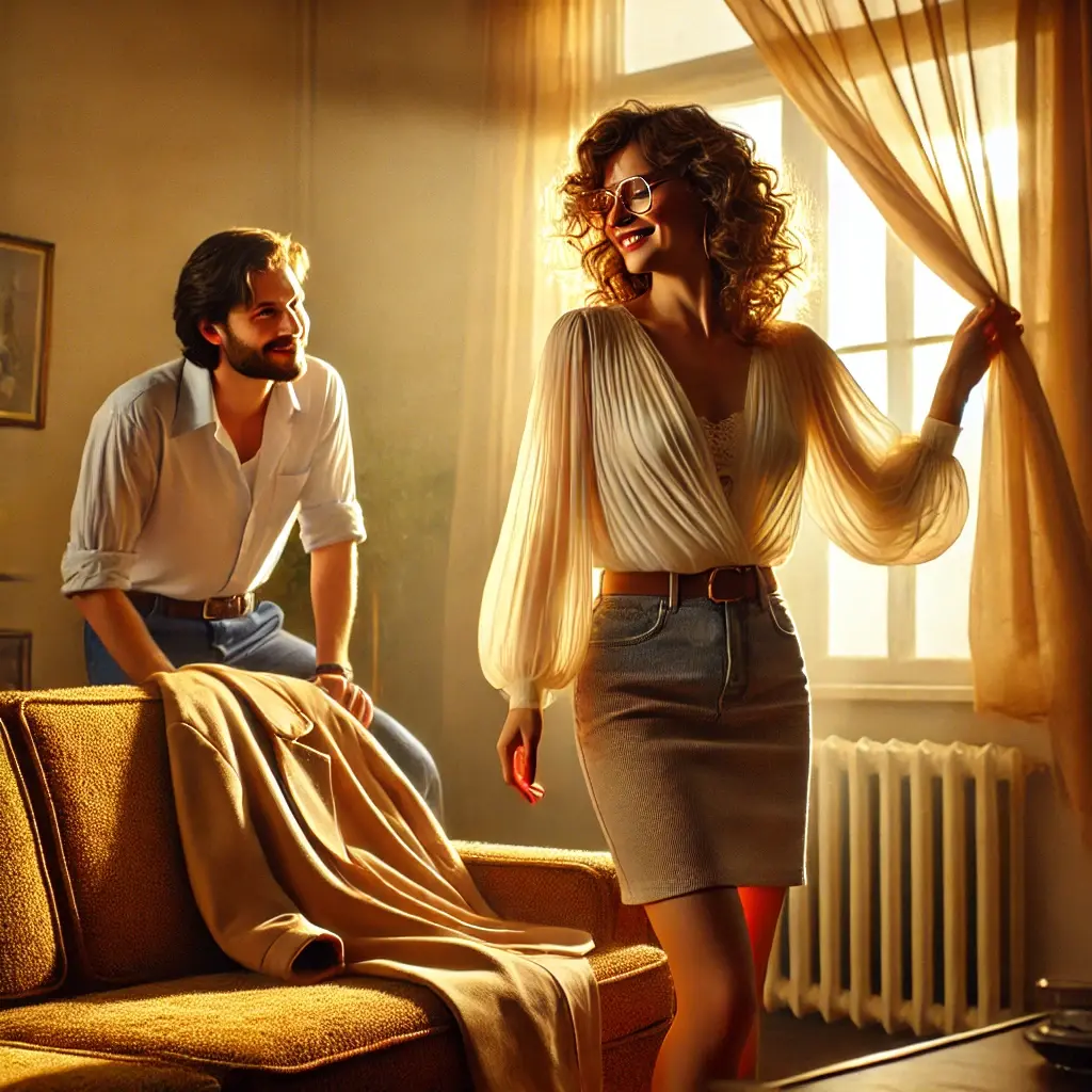 Wohnung Tonys Freund (10.1983) – Clara (36), Tony (26)