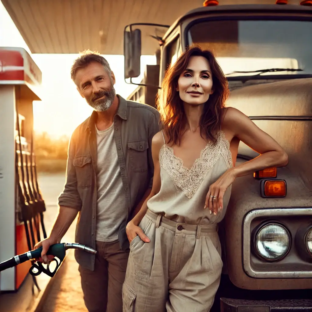 Clara (49), LKW-Fahrer (ca. 45) Ich will, dass du mich fickst. Jetzt. Hart.