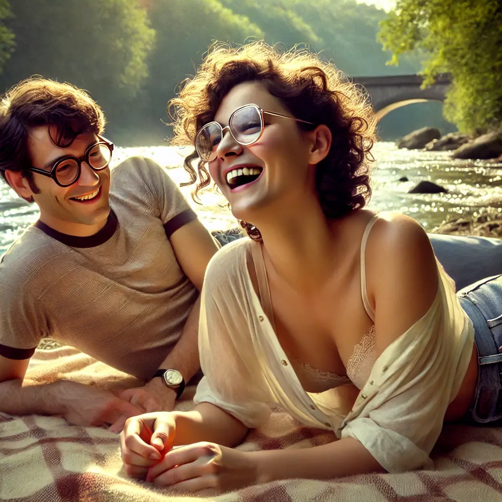 Parkanlage am Fluss (07.1983) – Clara (36), Tony (26)